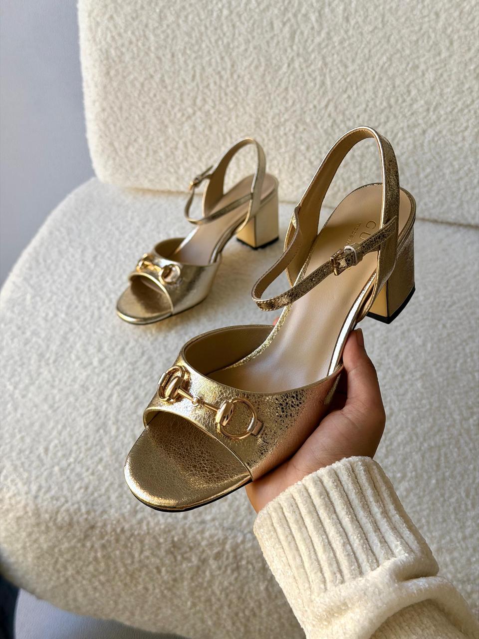 GUCCI BLOCK HEELS