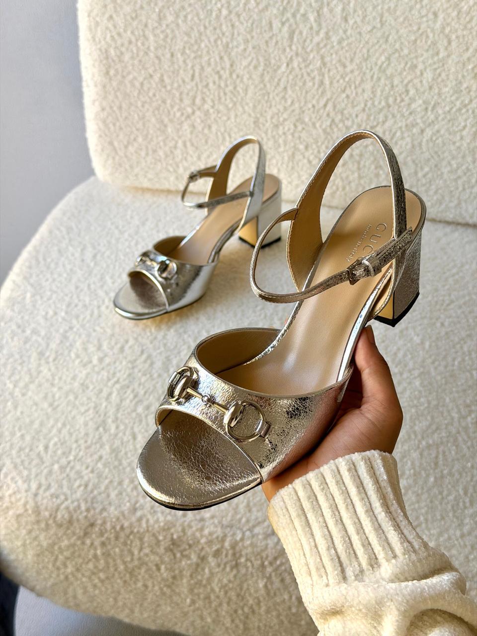 GUCCI BLOCK HEELS