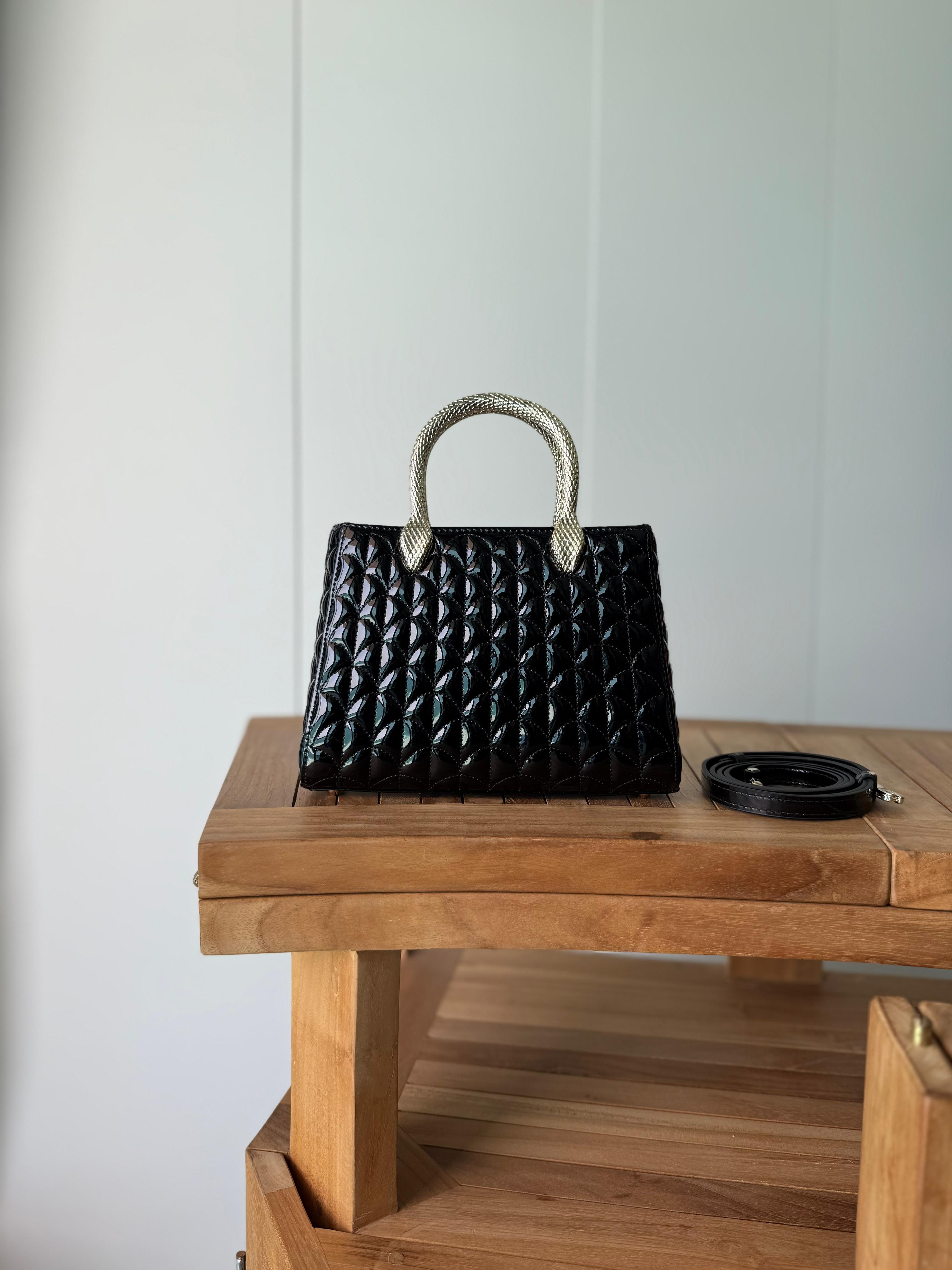 SERPENTINE VERTICAL TOTE BAG