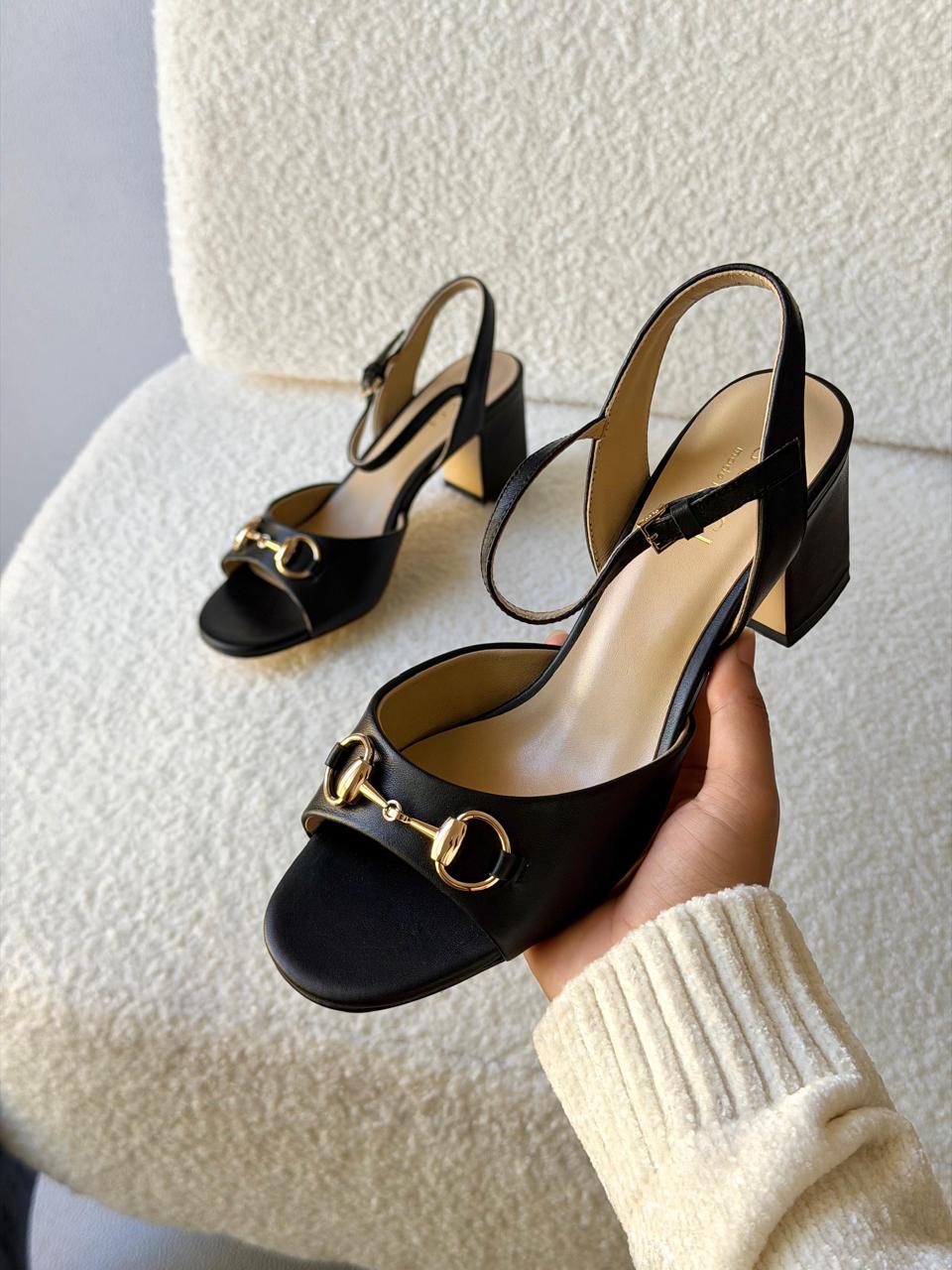 GUCCI BLOCK HEELS