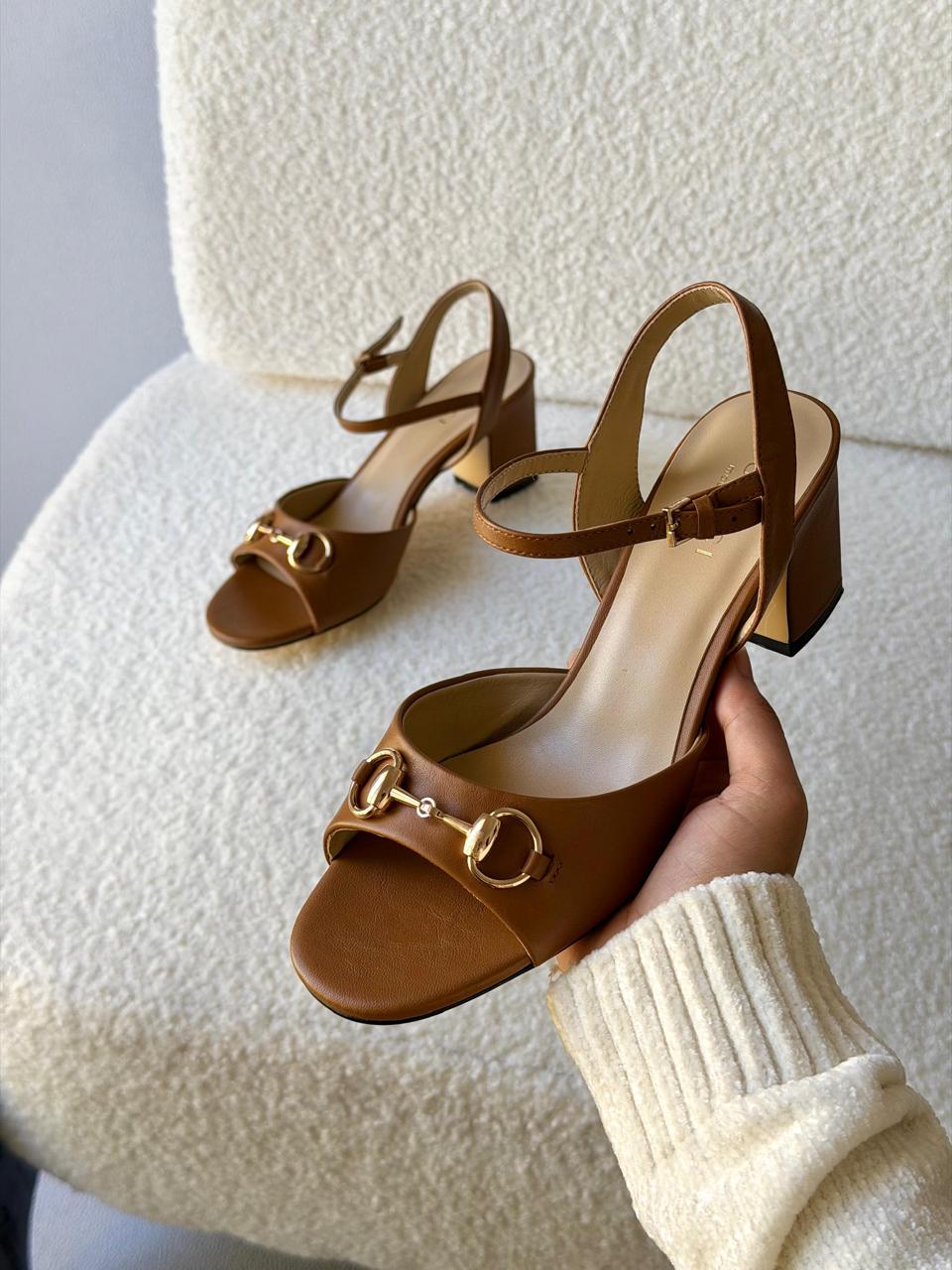 GUCCI BLOCK HEELS