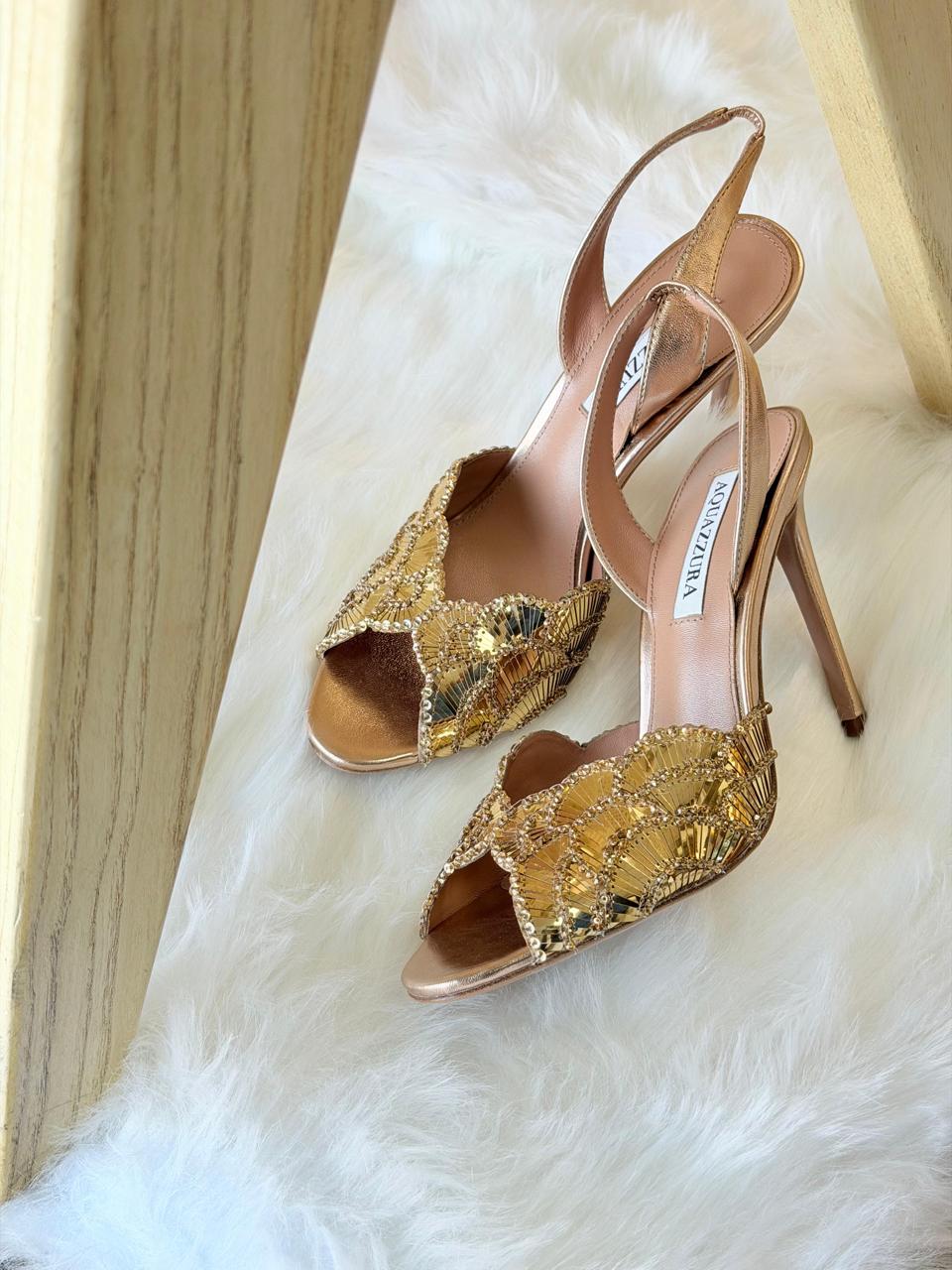AQUAZURRA LOVE AFFAIR 105 LINGBACK OPEN TOE