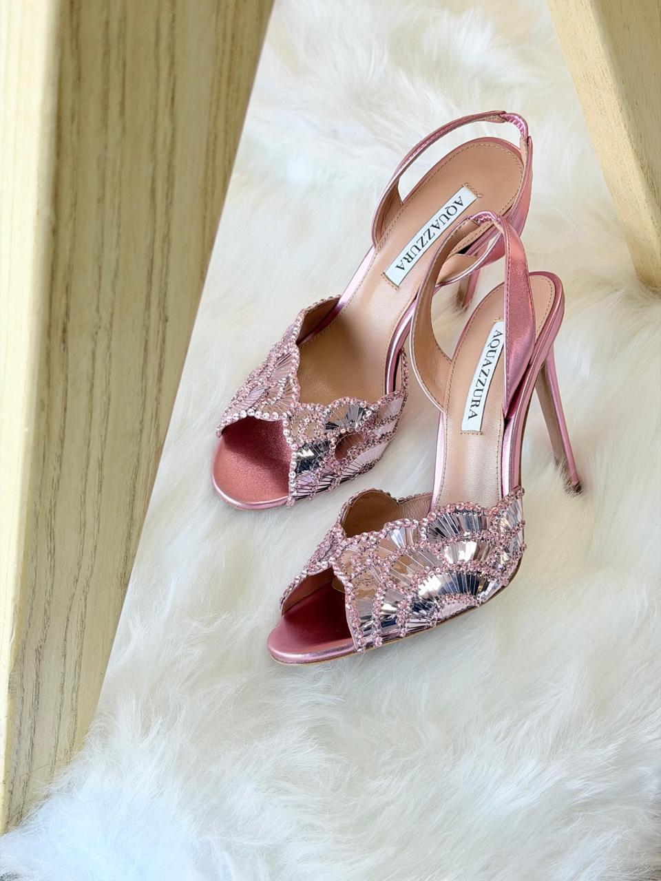 AQUAZURRA LOVE AFFAIR 105 LINGBACK OPEN TOE