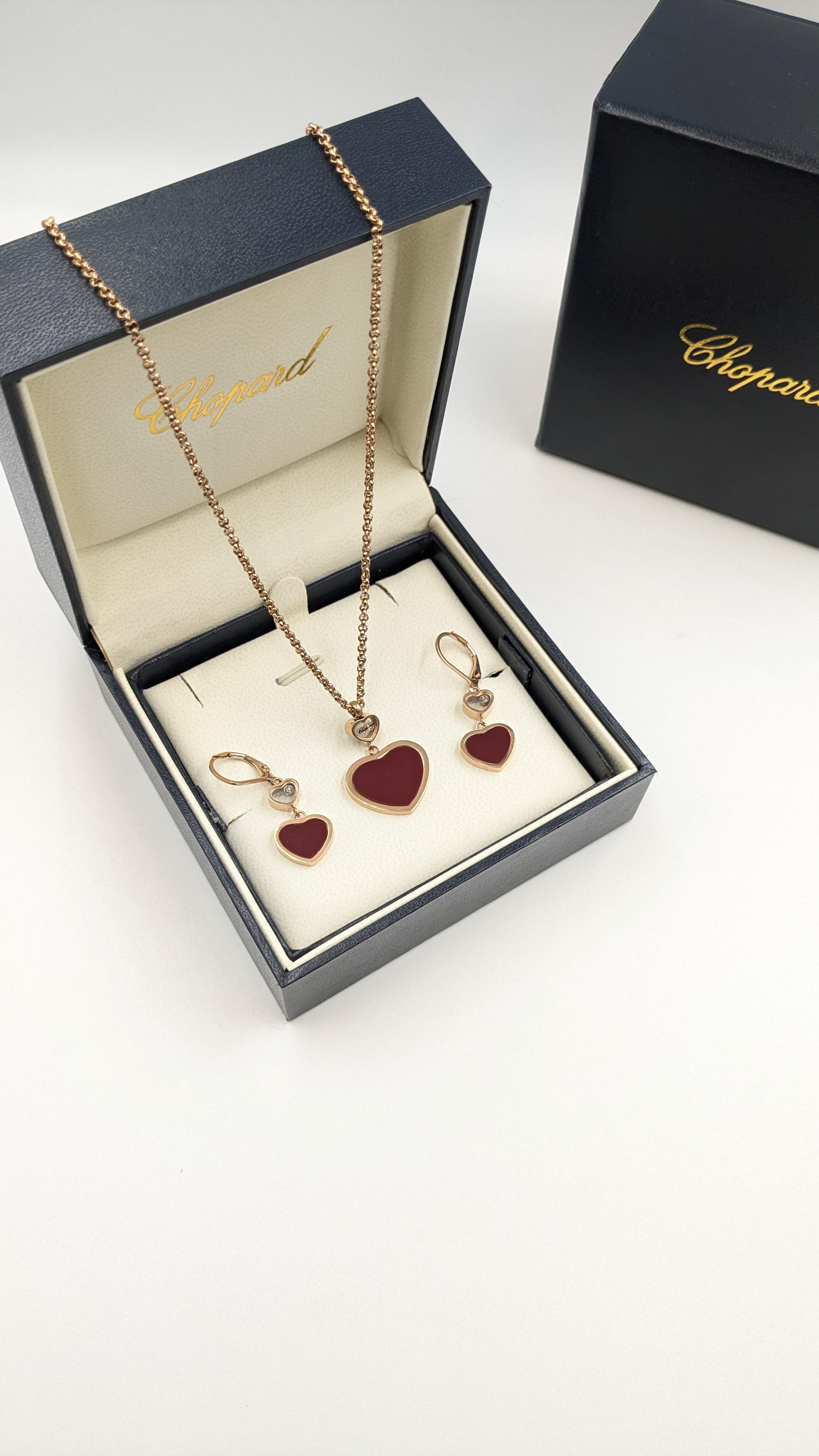 CHOPARD NECKLACE & EARRINGS