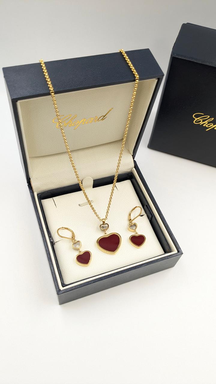 CHOPARD NECKLACE & EARRINGS