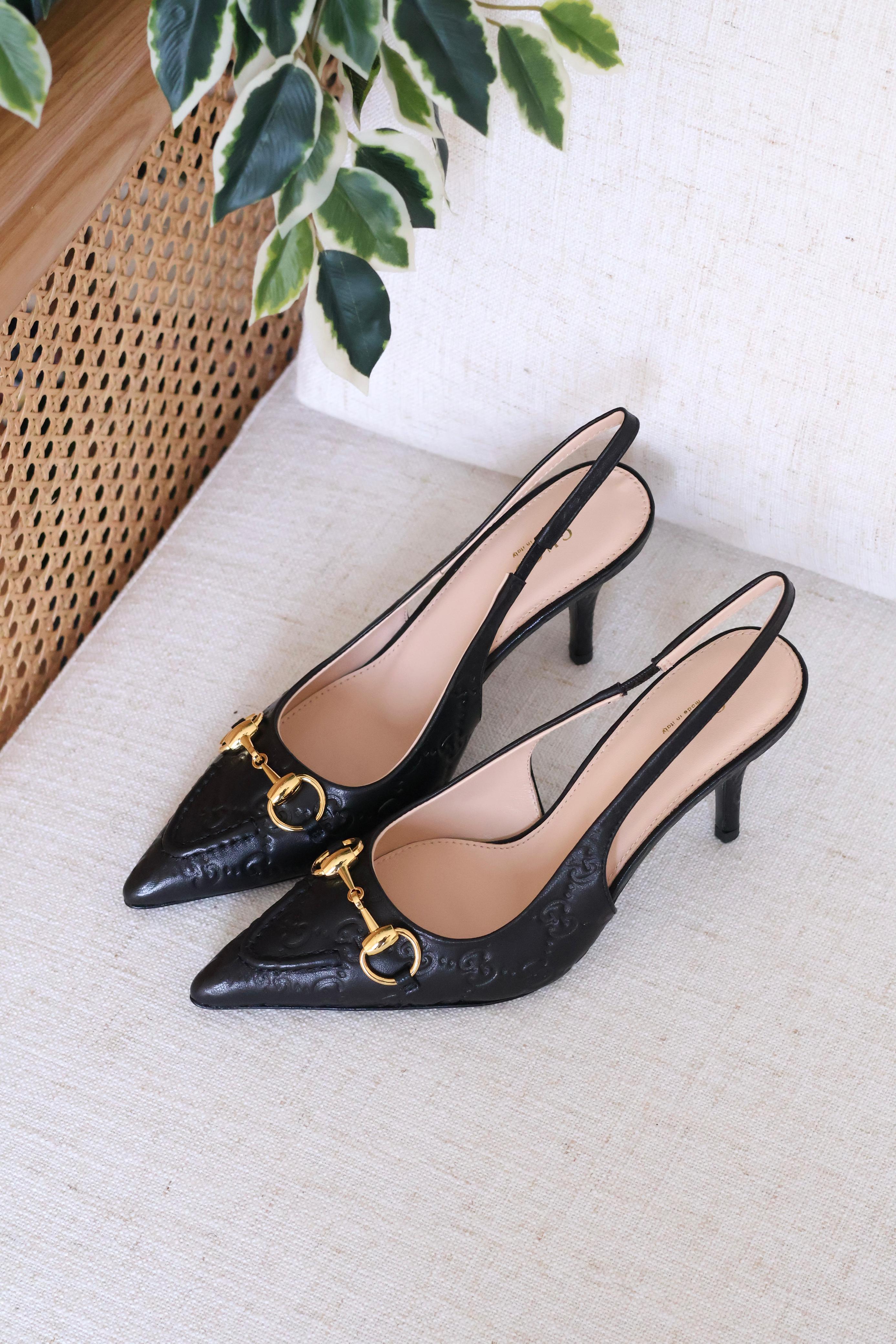 GUCCI HORSEBIT SLINGBACK PUMP