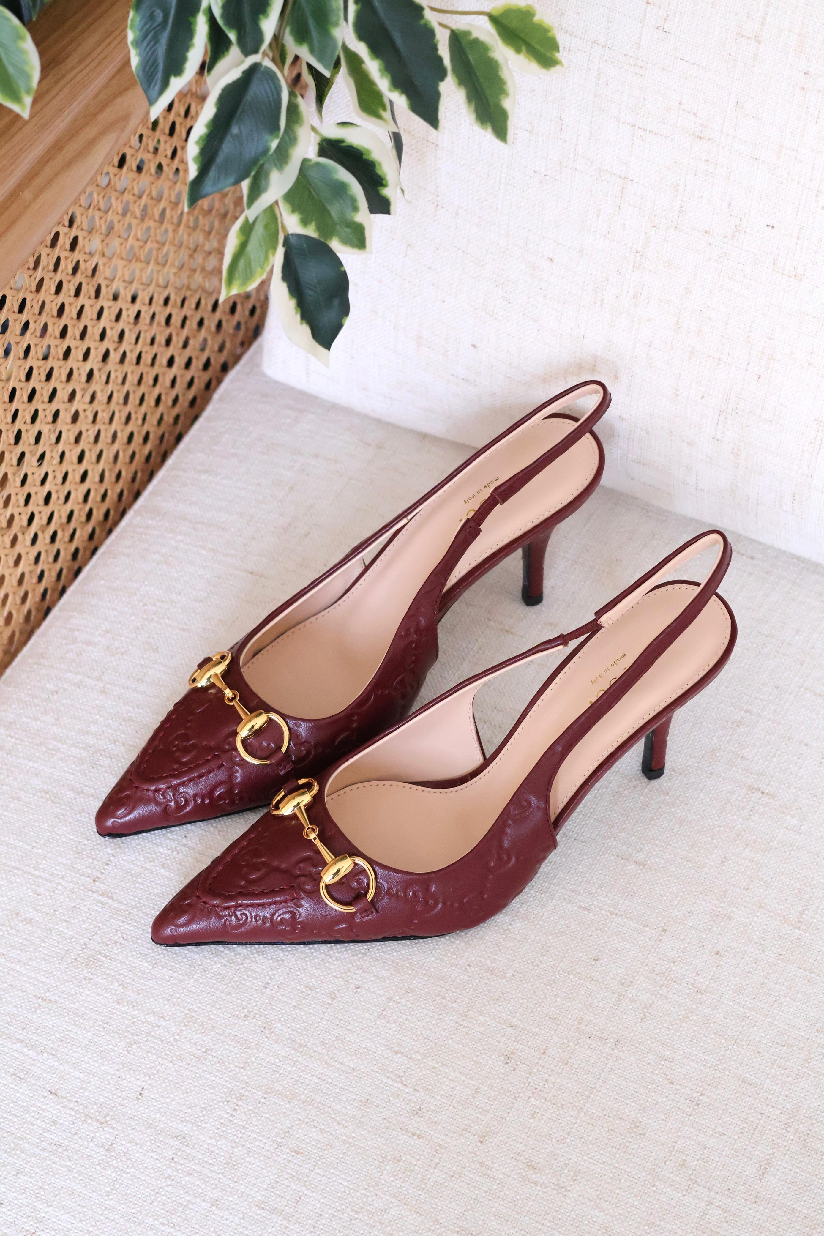 GUCCI HORSEBIT SLINGBACK PUMP