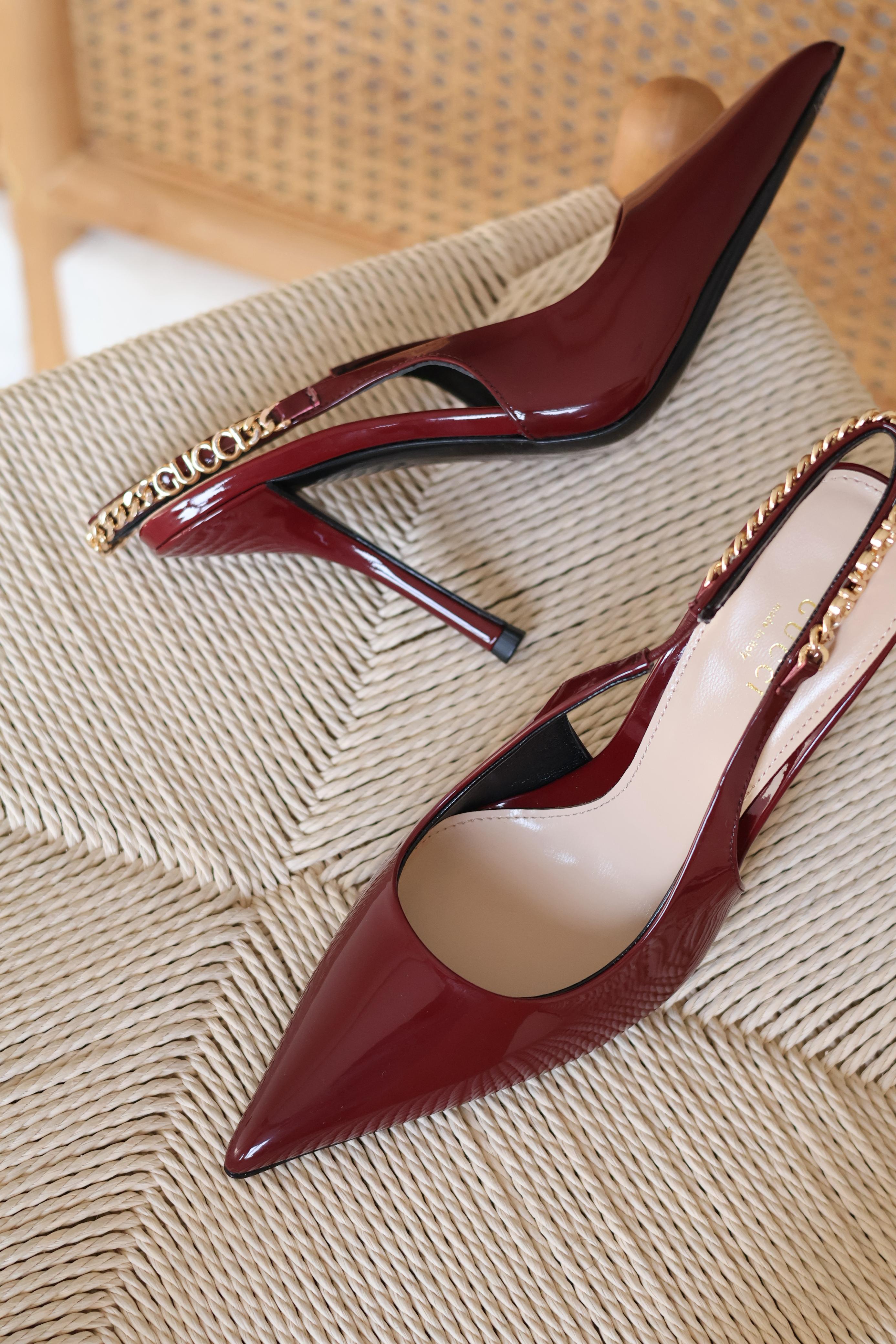 GUCCI SIGNORIA SLINGBACK PUMP
