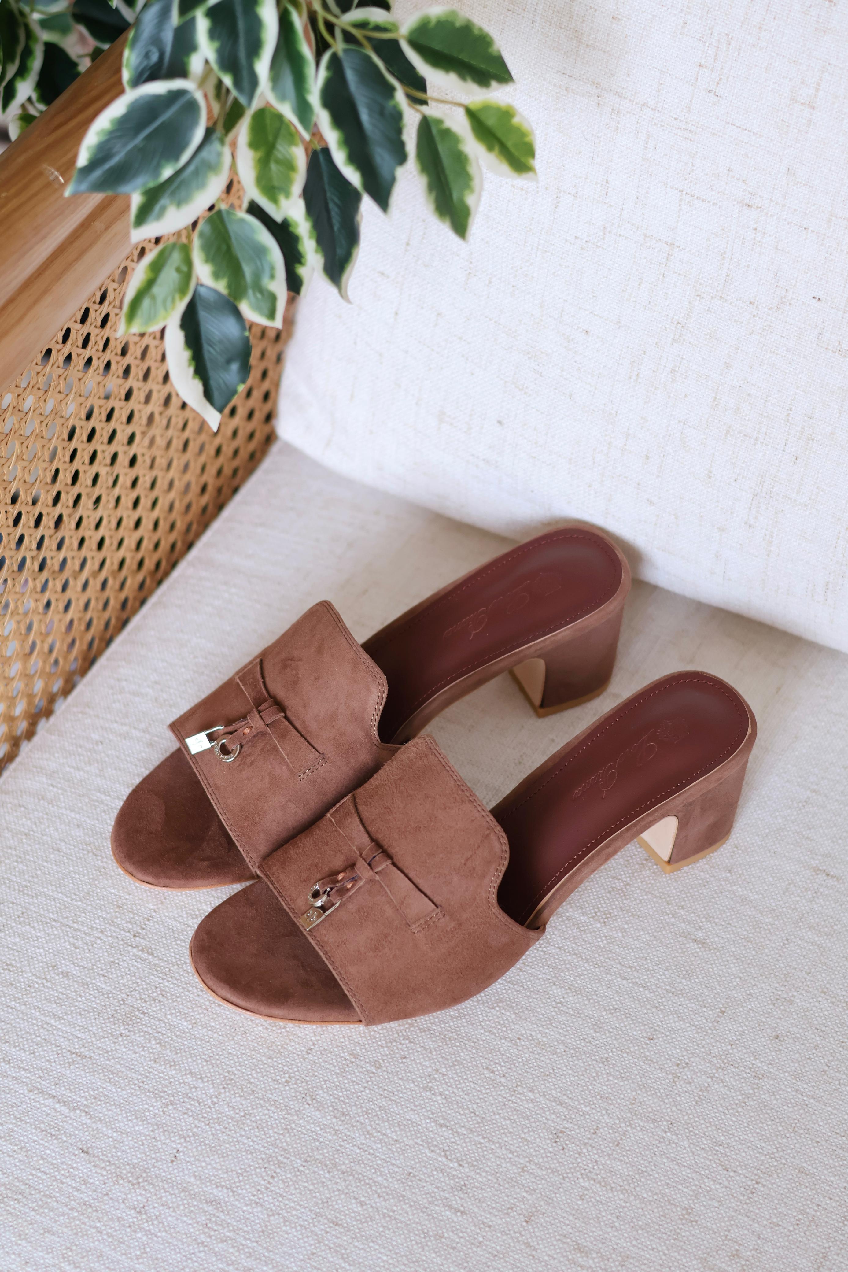 LORO PIANA SUMMER CHARM HEELS