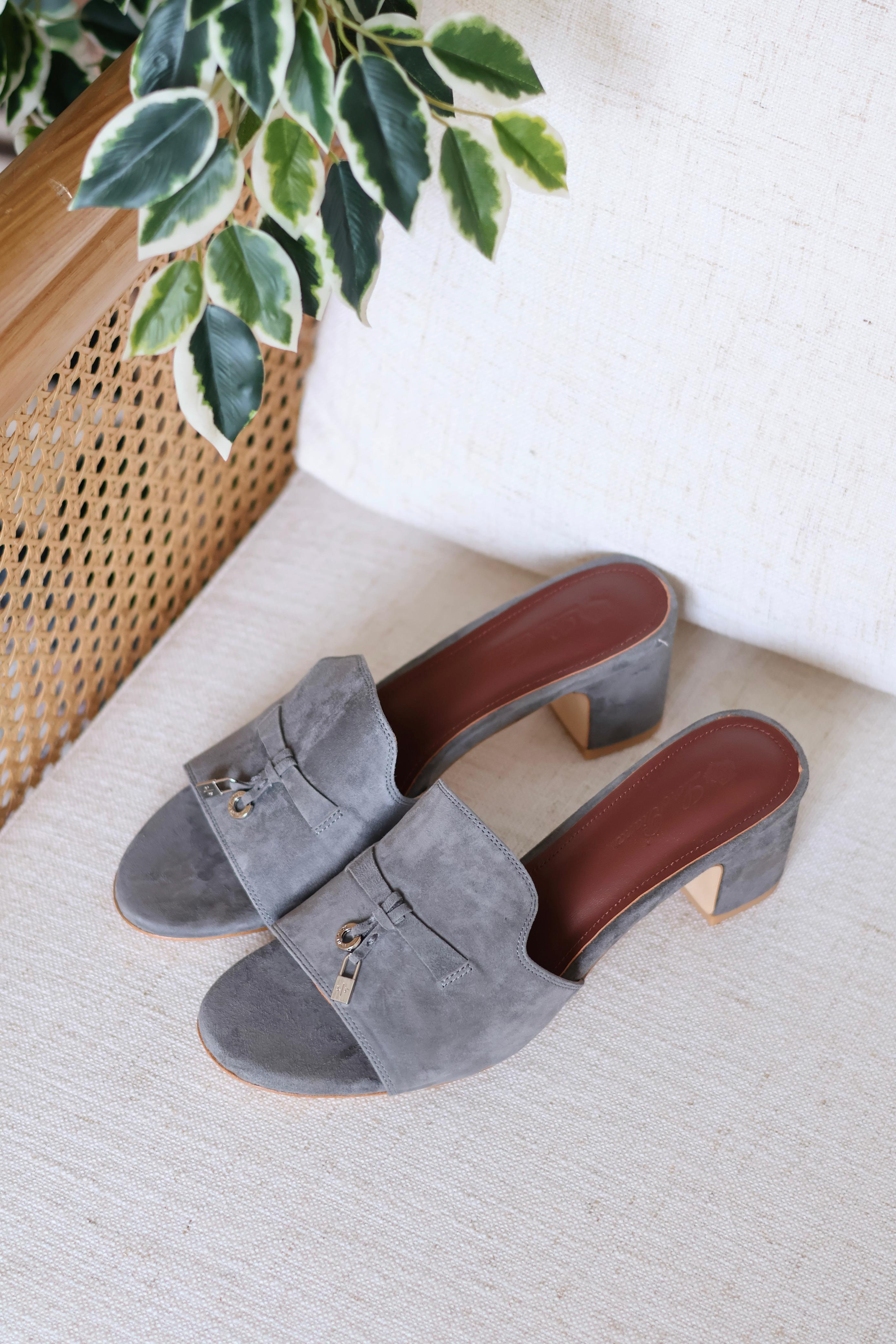LORO PIANA SUMMER CHARM HEELS