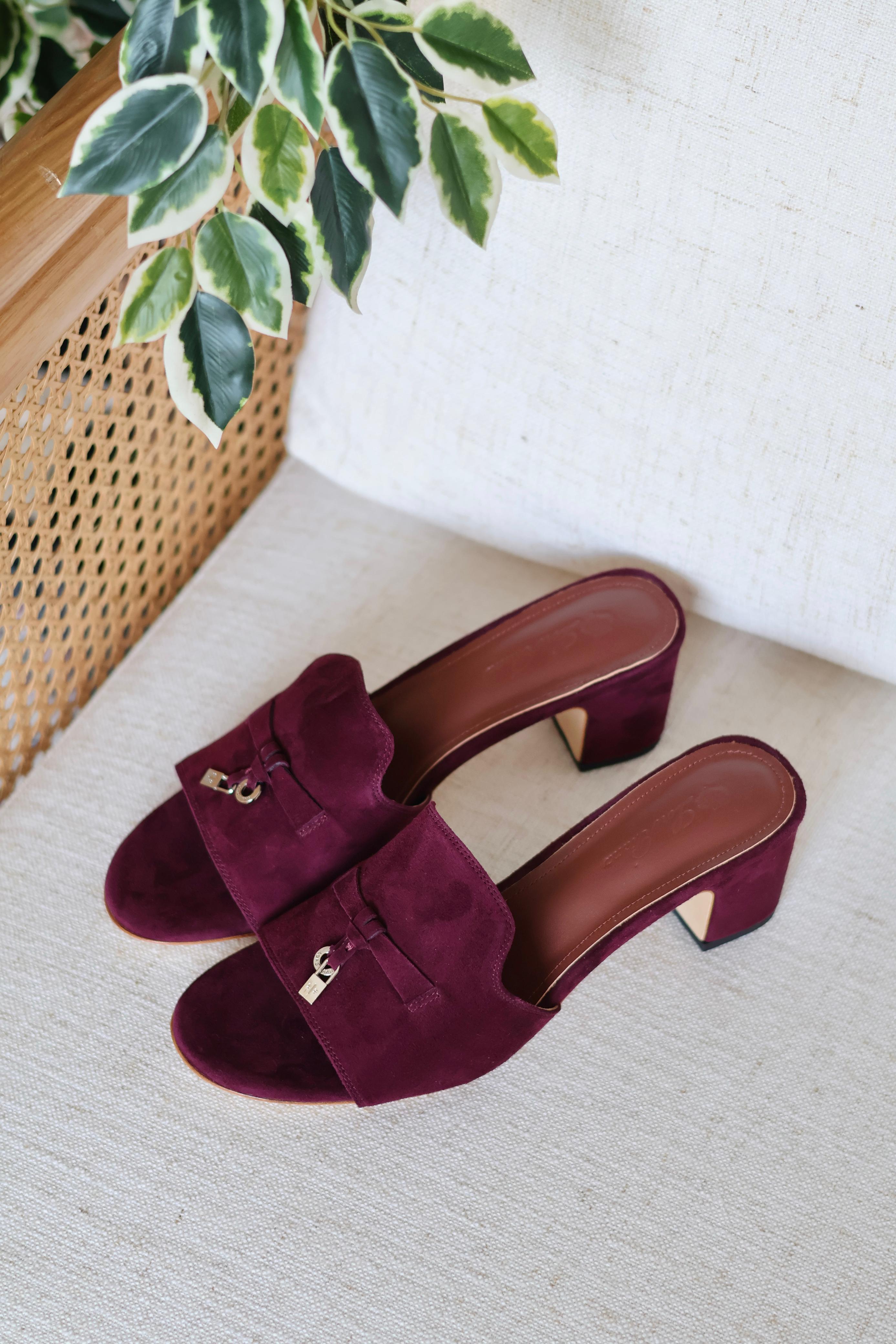LORO PIANA SUMMER CHARM HEELS