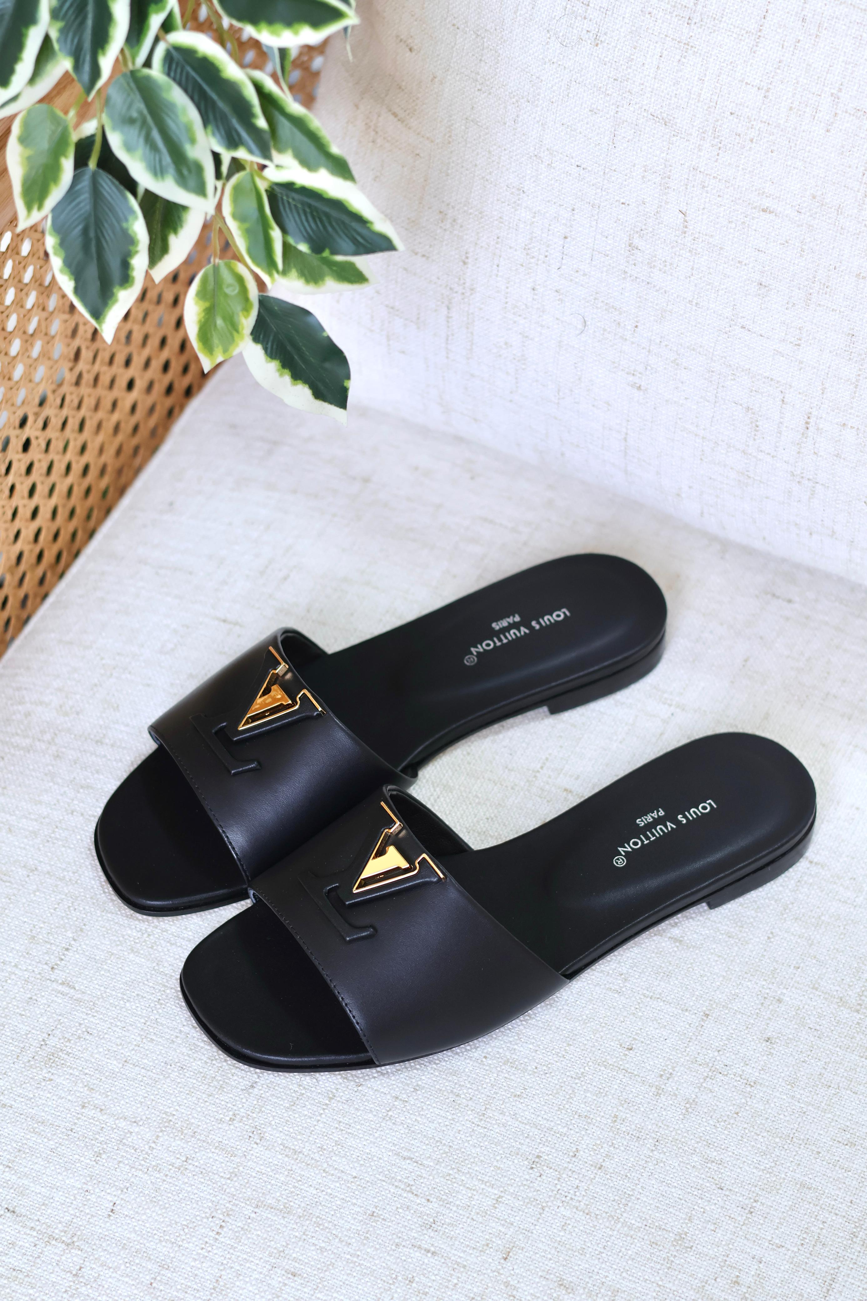 LOUIS VUITTON REVIVAL FLAT MULE