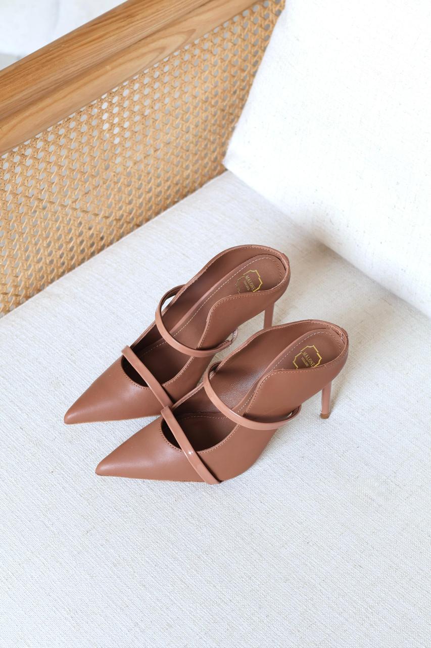 MALONE SOULIERS MAISIE 85MM ANKLE STRAP PUMP