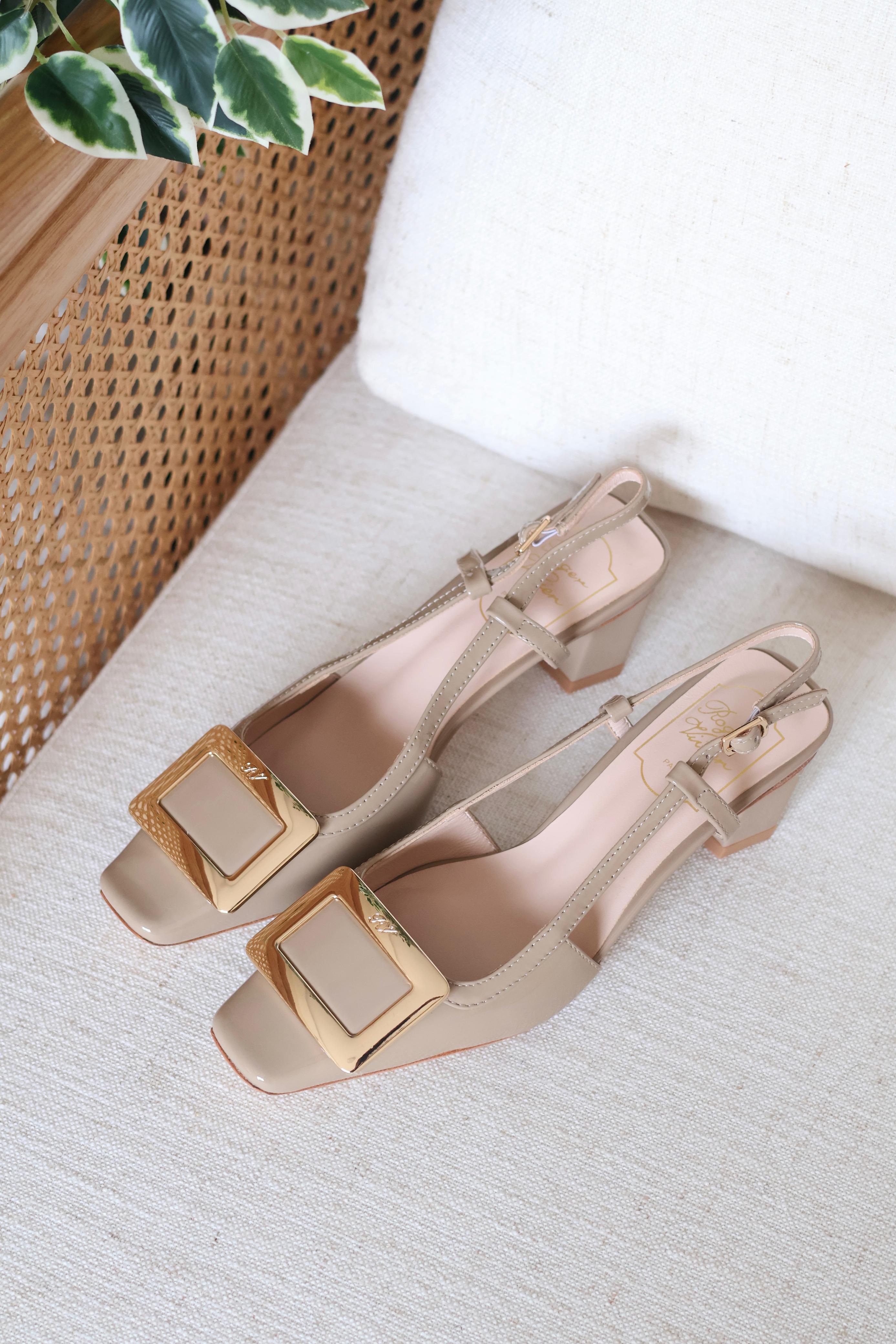 ROGER VIVIER BELLE VIVIER SLINGBACK PUMP