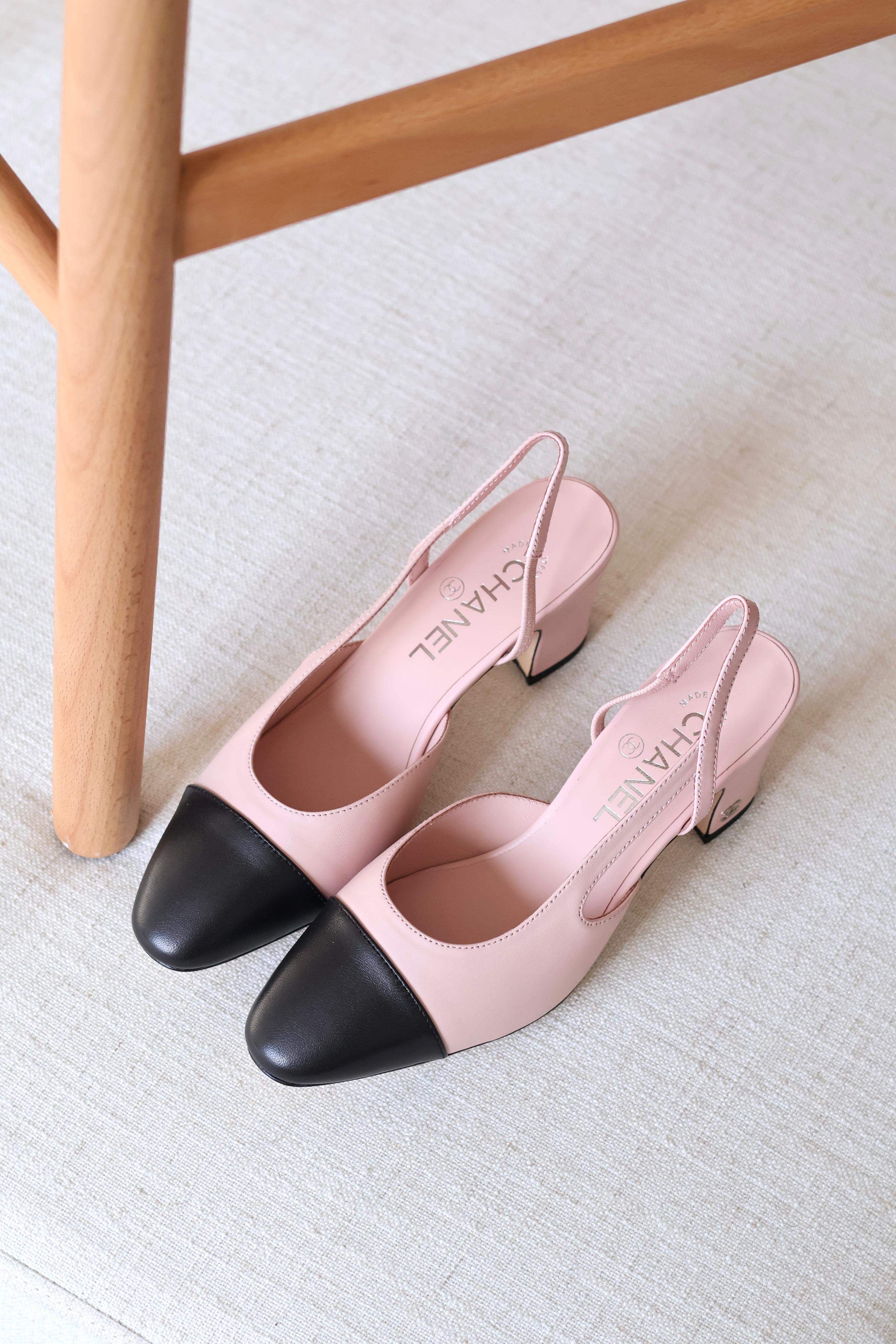 CHANEL BLOCK-HEEL SANDAL