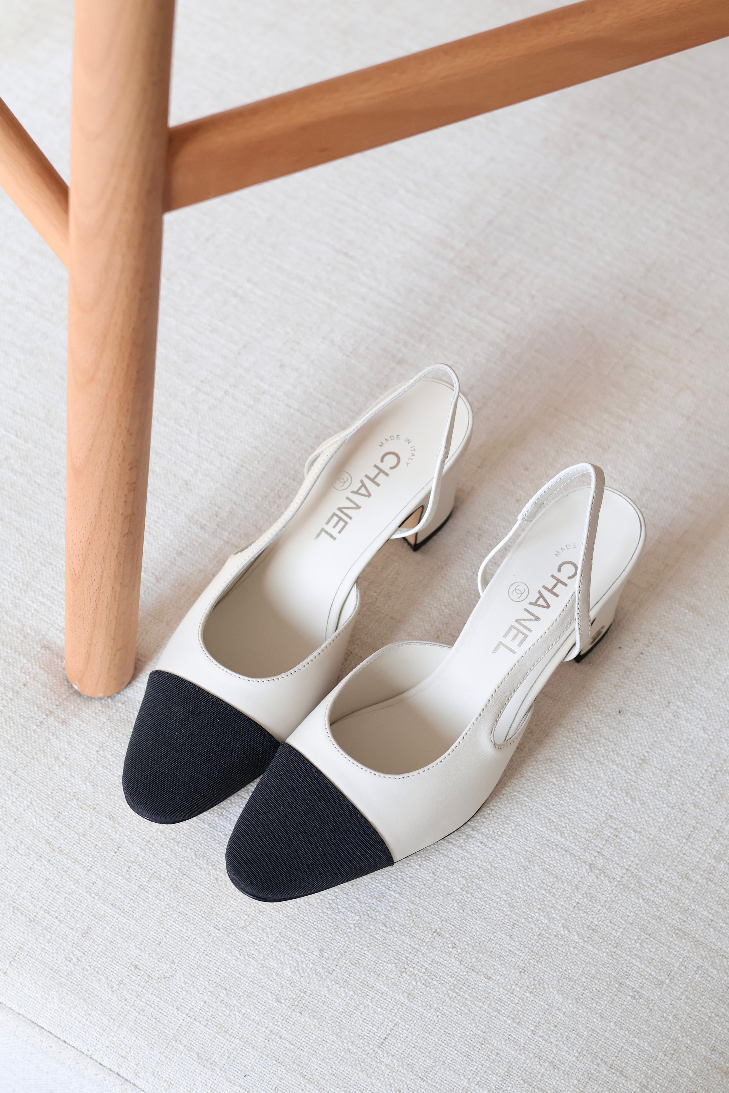 CHANEL BLOCK-HEEL SANDAL