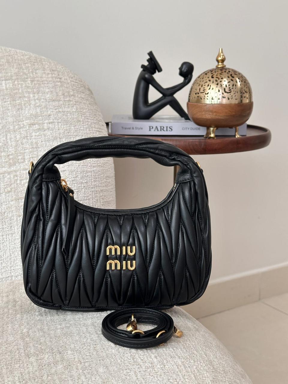 MIU MIU WANDER MATELASSÉ HANDBAG