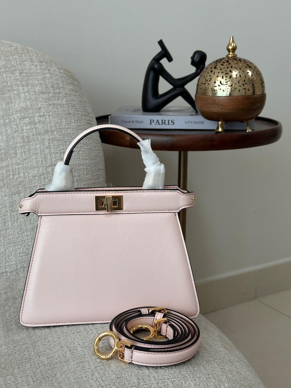 FENDI PEEKABOO ISEEU PETITE HANDBAG