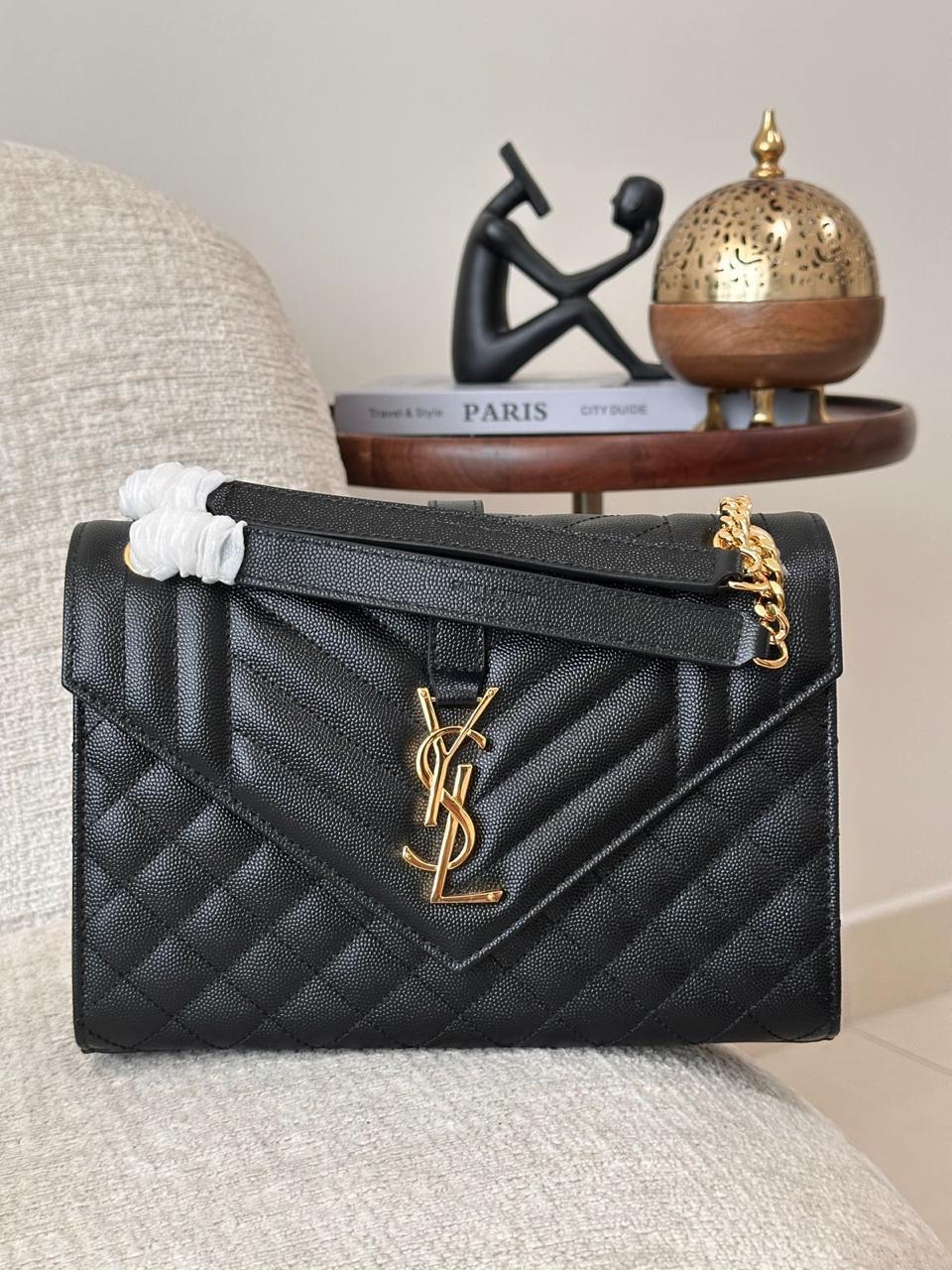 SAINT LAURENT ENVELOPE SATCHEL