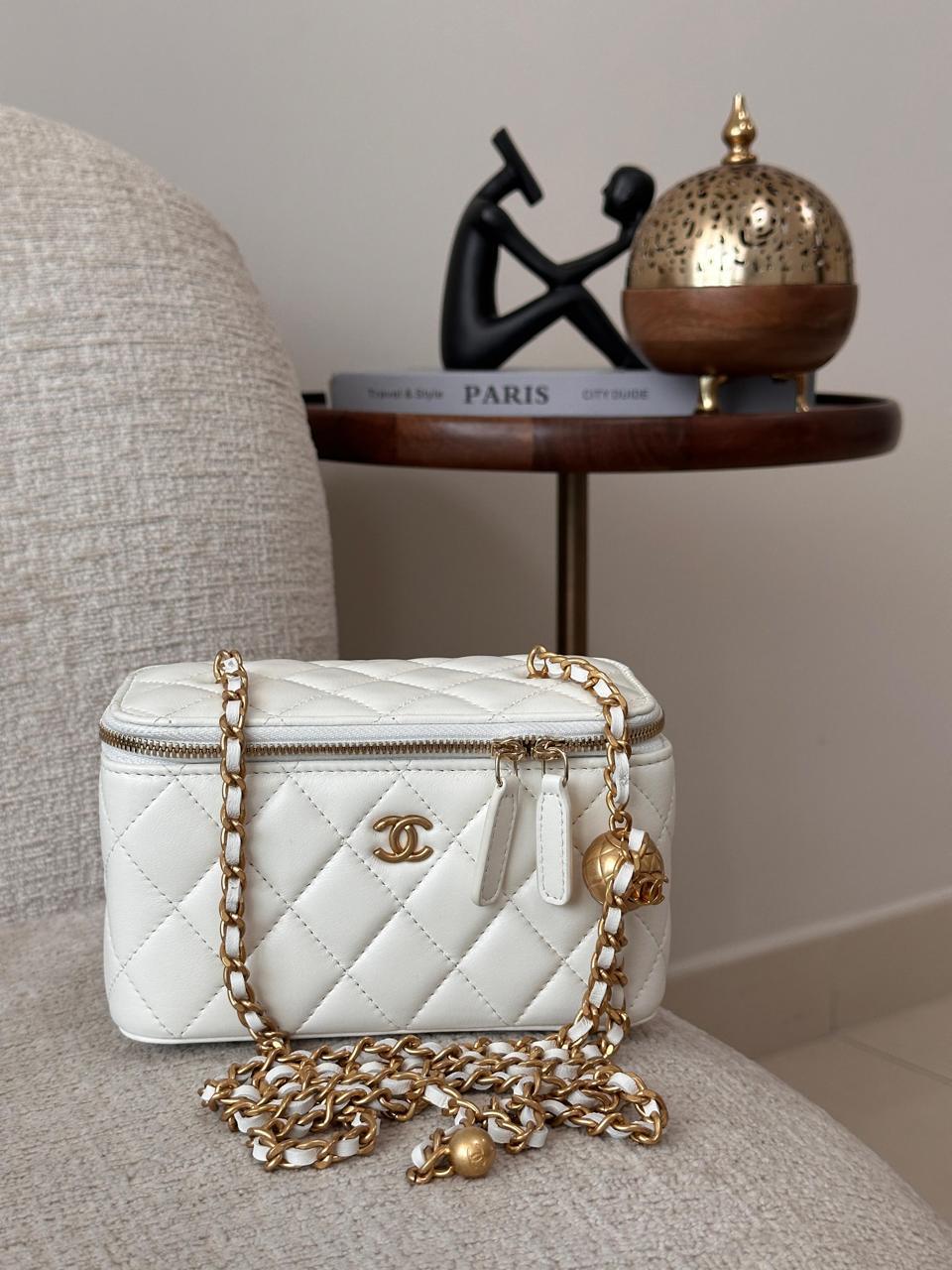 CHANEL VANITY CASE HANDBAG