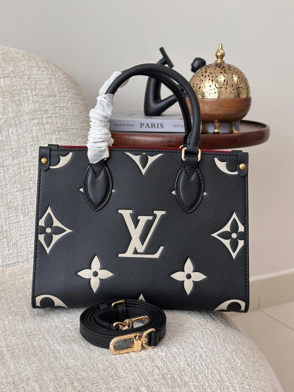 LOUIS VUITTON ONTHEGO PM TOTE HANDBAG