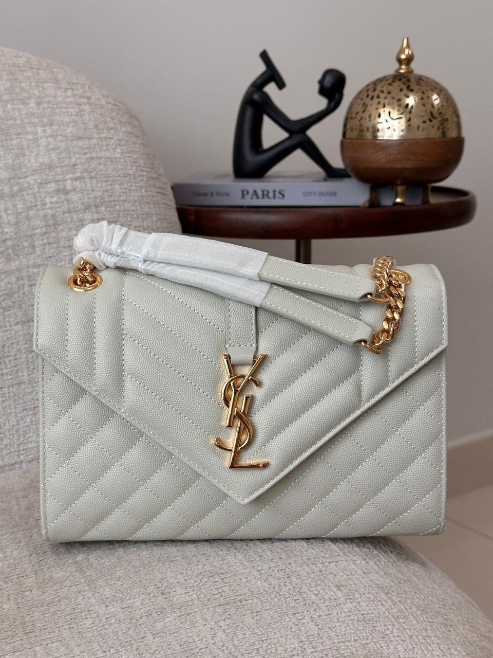 SAINT LAURENT ENVELOPE SATCHEL