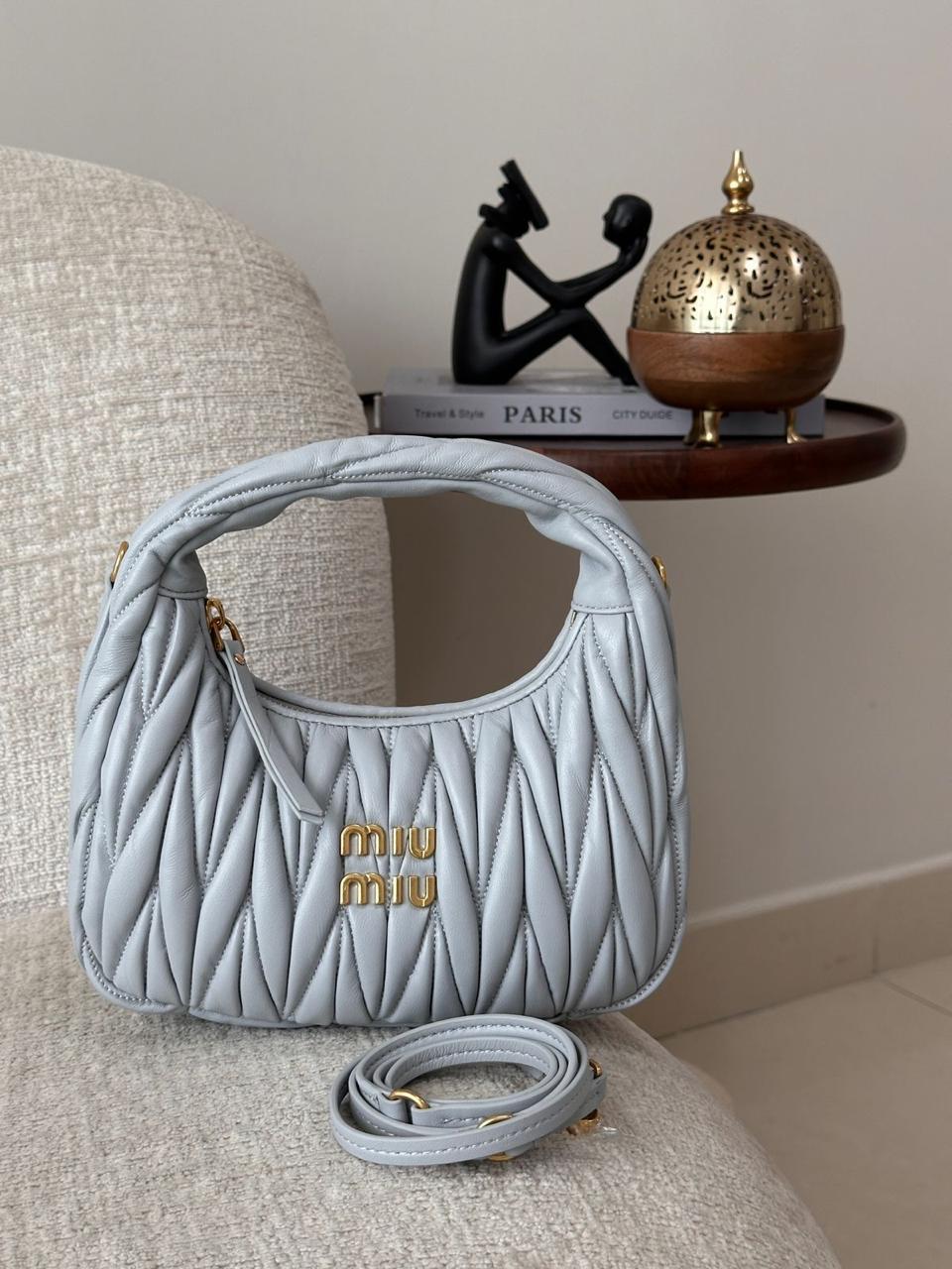 MIU MIU WANDER MATELASSÉ HANDBAG