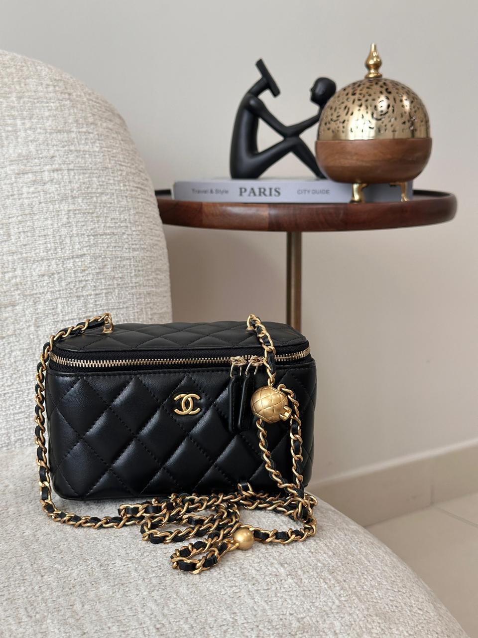 CHANEL VANITY CASE HANDBAG