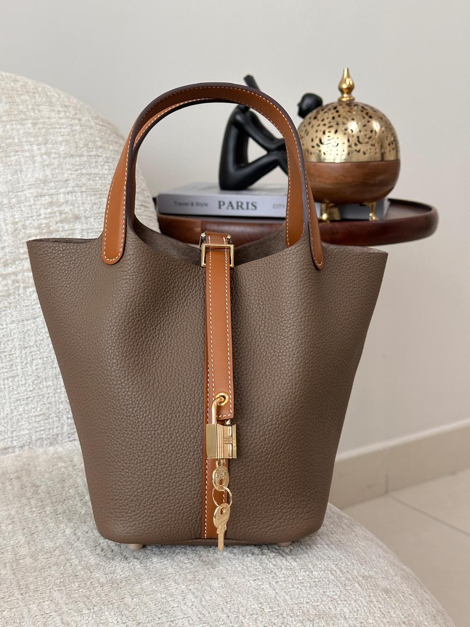 HERMÈS PICOTIN LOCK 18 HANDBAG