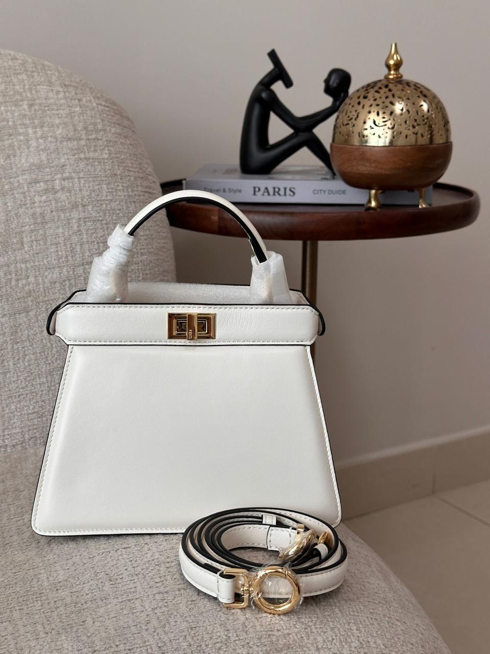 FENDI PEEKABOO ISEEU PETITE HANDBAG